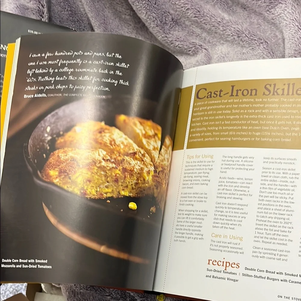 Sur La Table Yellow Dutch Oven Cookbook